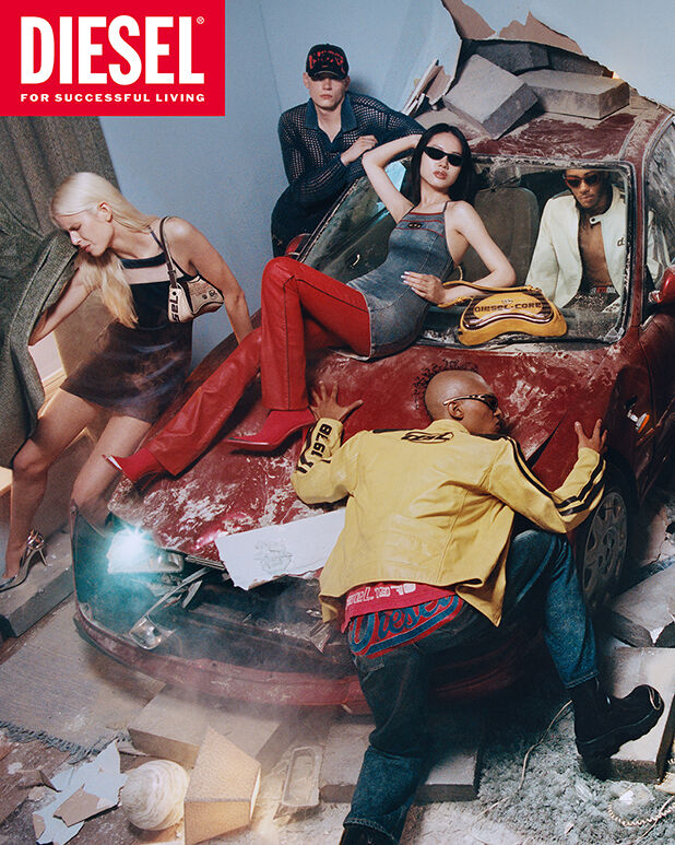 23AW DIESEL ニット ディーゼル グレン・マーティンス DIESEL